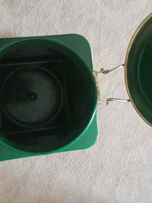 Plastic container Jacobs used, very good condition