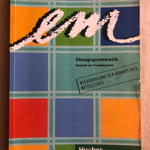 EM Grammatik A1-B2 used German grammar book