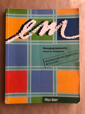 EM Grammatik A1-B2 used German grammar book