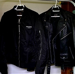 Δερμάτινο - Leather Jacket - Μπουφάν - Bomper || Άνοιξη - Καλοκαίρι || Δέρμα 100%