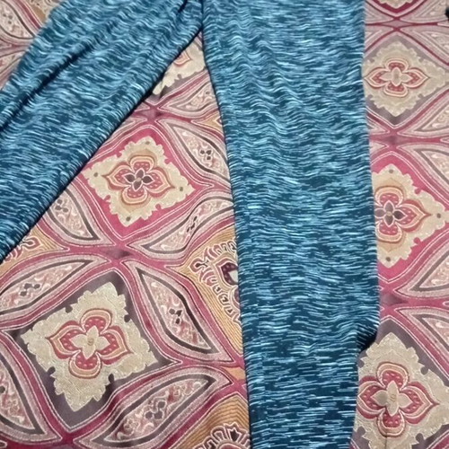 Gym leggings new, black and gray, size M