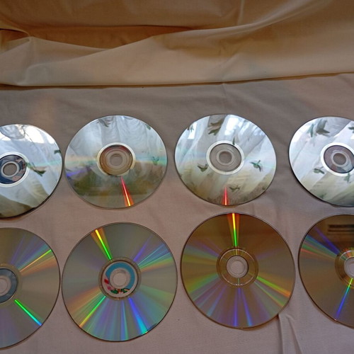 Children's DVD pack of 8 used, animated movies and fairy tales