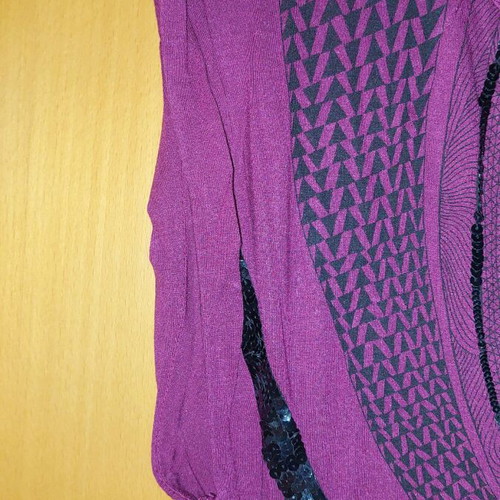 Miss Sixty dress purple like new, size M
