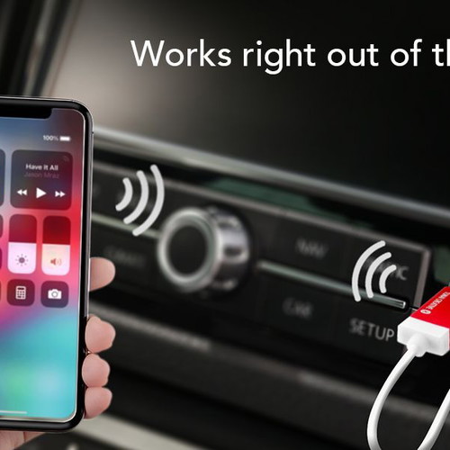 Tunai Firefly Bluetooth Music Receiver for Car and Home