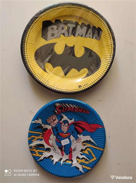  piatakia gia parti superman batman 1989 athikta