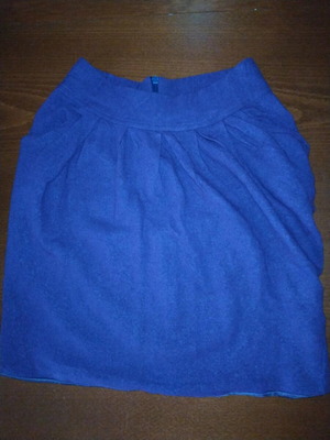 winter skirt purple