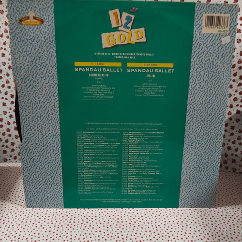 Spandau Ballet Communication Lifeline vinyl used, pop