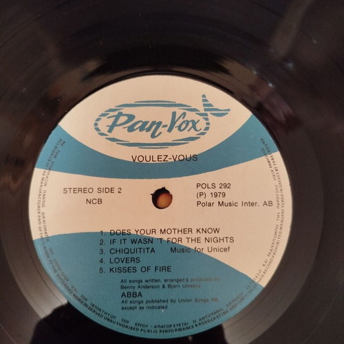 ABBA Voulez Vous vinyl used, pop 1979