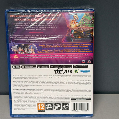 Disgaea 6 Complete Deluxe Edition PS5 new