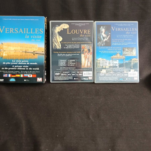 Versailles La Visite / Louvre La Visite DVD used