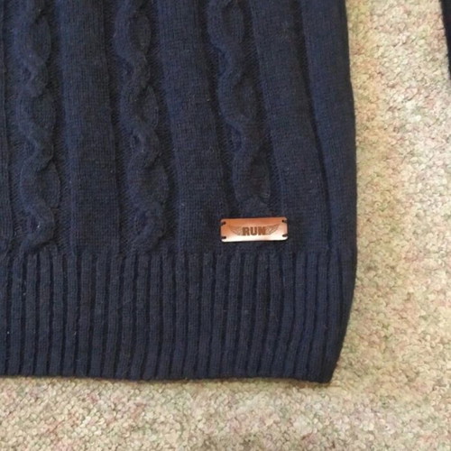 Run sweater used, black, size L/XL