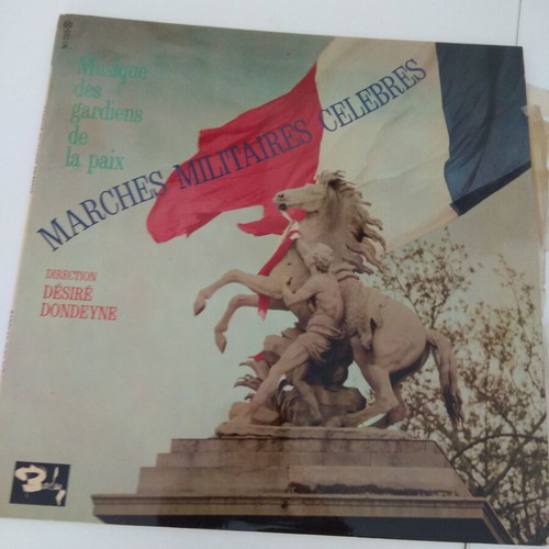 Marches Militaires Celebres vinyl record used, military music