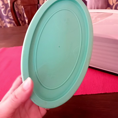 Tupperware storage containers used, pack of two pieces