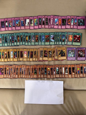 Yu-Gi-Oh! card collection used with rare Obelisk tin 2006