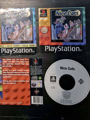 Nice Cats PlayStation (PS1) μεταχειρισμένο χωρίς θήκη