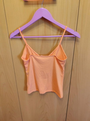 orange top with rhinestones (S)