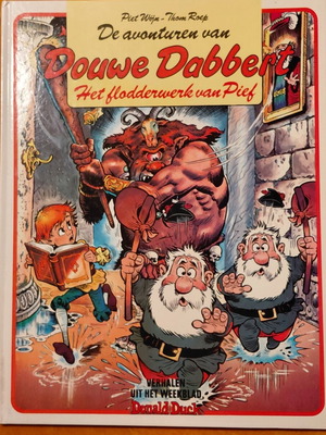 Douwe Dabbert Het flodderwerk van Pief comic book 1984