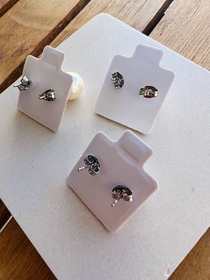Stainless steel earrings new