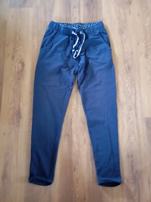 Thin sweatpants used, size small, blue