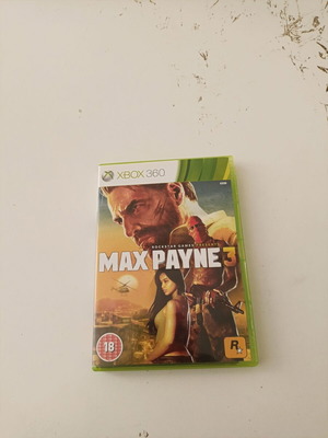Max Payne 3 Xbox360 game used, action