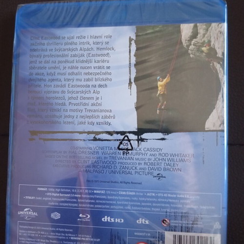 The Eiger Sanction Blu-ray new with Greek subtitles