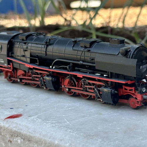 Märklin H0 37021 BR 53 0003 DRG steam locomotive with Kondenstender, used