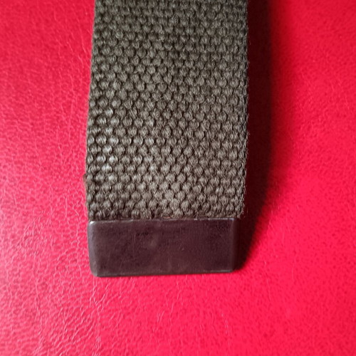 Collectible military belt with buckle used, length 1.04 meters