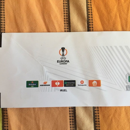 Olympiacos Atalanta 2022 match ticket used