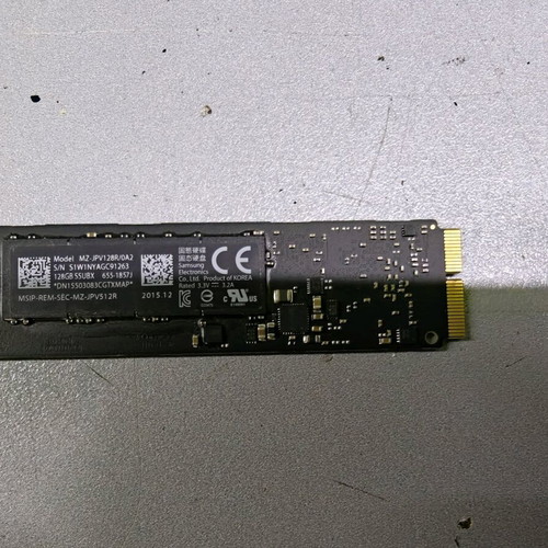 SSD for MacBook 128GB used, tested and functional