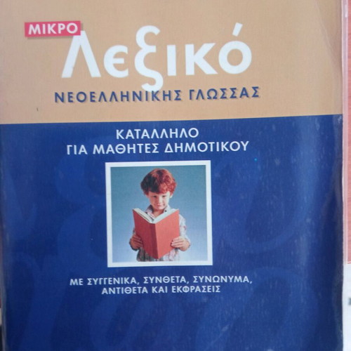Dictionary used, small, orthographic - interpretative