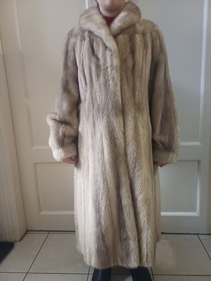 Genuine fur coat like new