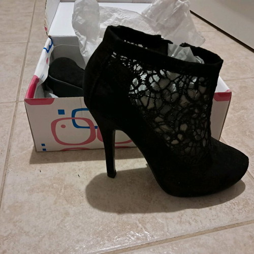 Voi and Noi women's ankle boots like new, black, size 37
