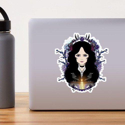 The Witcher 3 Yennefer sticker custom made, made to order