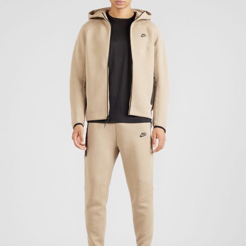 Nike Tech Fleece men's tracksuit beige new, size L