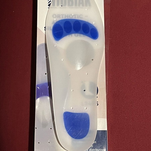 Anatomical Orthopedic Silicone Insoles new, size 39-42