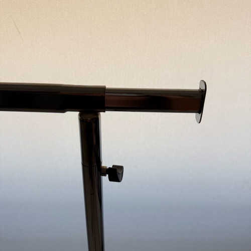 Metal coat rack used, adjustable height 1.50cm