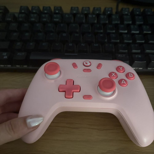 Gamesir Nova Lite Wireless Gamepad with Hall Effect Sticks Blush Pink like new