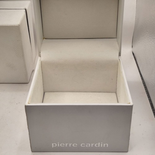 Vintage watch and glasses boxes, set of 5