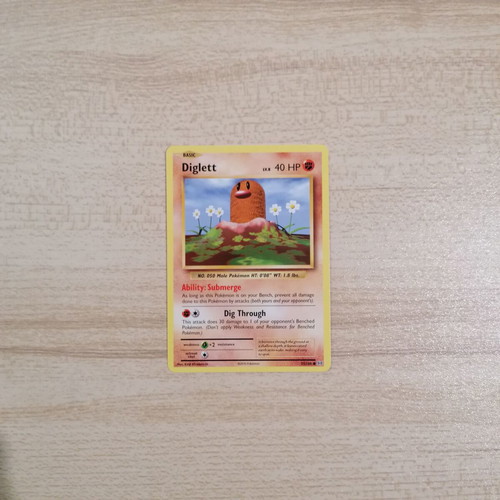 Pokémon Diglett Evolutions 2016 card new