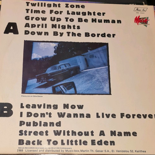 Vinyl records used, pack of 8 foreign 80s music albums