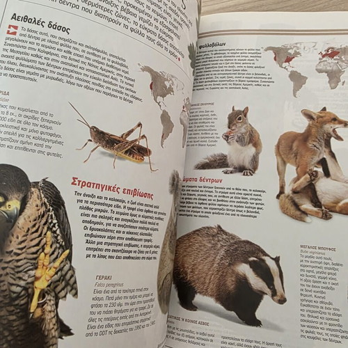 Atlas of Sciences: Ecology book like new, Greek edition