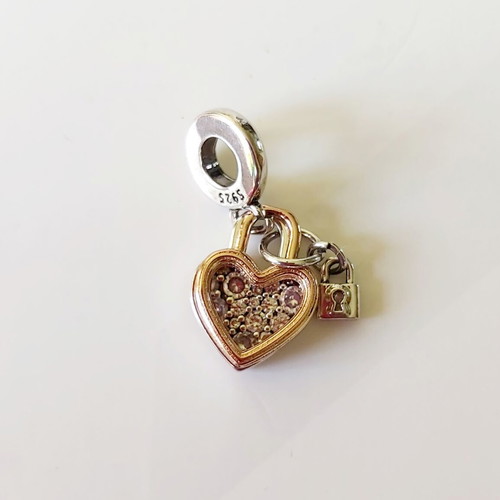 Silver 925 charm For Always Together new, gold and silver
