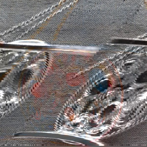 Βραχιόλι Swarovski σε άριστη κατάσταση με χρωματιστές κρυστάλλινες πέτρες, 6εκ