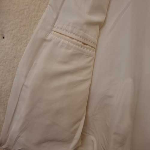 Zara jacket with boucle wool, new, XL, cream color