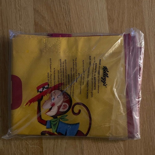 Plastic collectible Coco Pops shopping bag new, unused