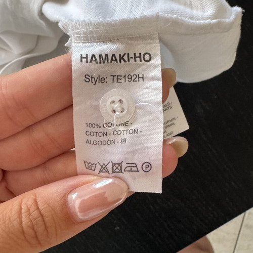 T-shirt Hamaki-Ho Milano white, like new, XL