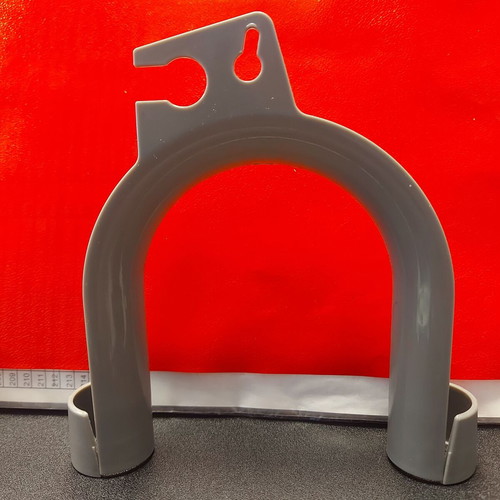 Plastic U-Bend Pipe Support for Washing Machine Drain Hose new