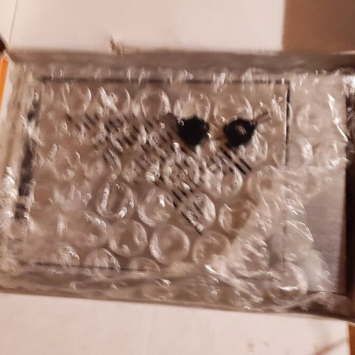 Mobile rack used retro device with box and instructions