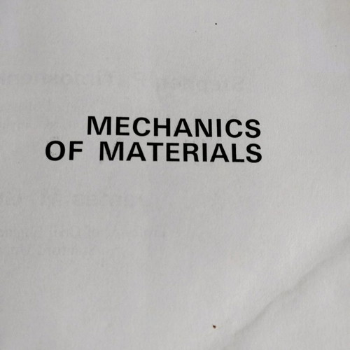 Mechanics of Materials used book in Greek