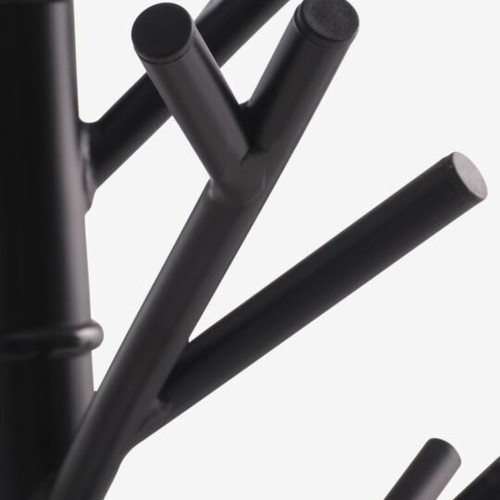 JYSK VAMMEN floor coat rack, black metal